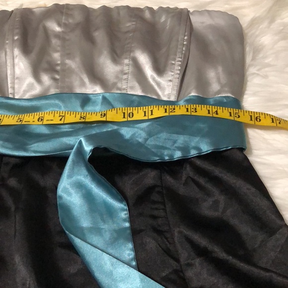 Prom/cocktail strapless dress size 13 - Picture 4 of 8